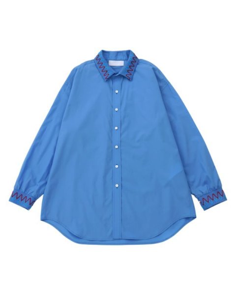 画像1: NEON SIGN/ Rubashka Shirts (BLUE) (1)
