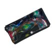 画像1: macromauro / paint black wallet M (長財布) (1)