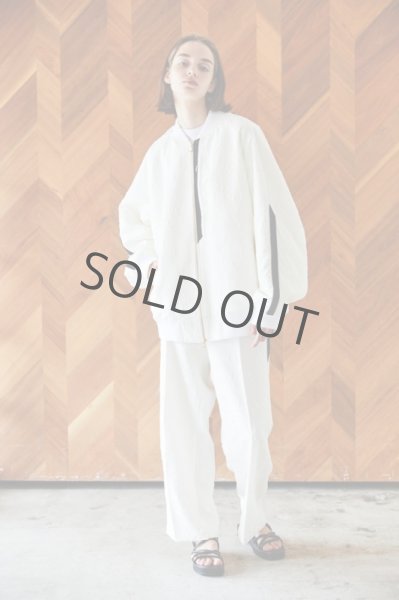 画像5: TAUPE/PEISLEY JQ BOMBER JACKET (WHITE) (5)