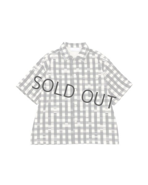 画像1: NEON SING / Glitch Gingham Wide Shirts (1)