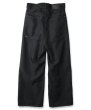 画像2: JieDa /WIDE ONE TUCK STRAIGHT PANTS(BLACK) (2)