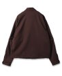 画像2: JieDa / FLAP SHIRT(BROWN) (2)