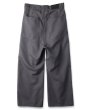 画像2: JieDa /WIDE ONE TUCK STRAIGHT PANTS(GRAY) (2)