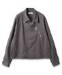 画像1: JieDa / FLAP SHIRT(GRAY) (1)