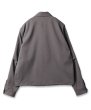 画像2: JieDa / FLAP SHIRT(GRAY) (2)