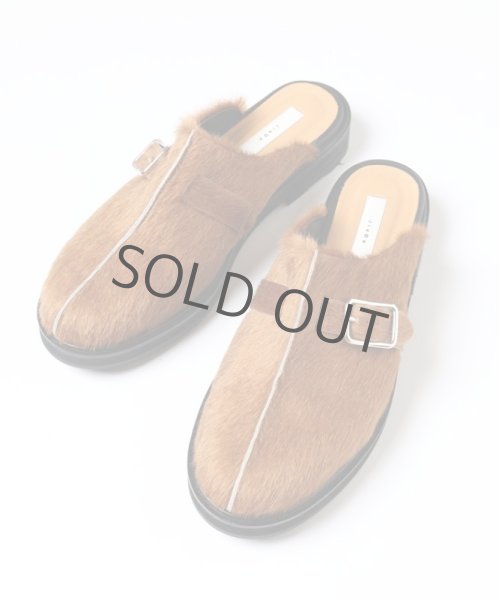 画像1: JieDa/UNBORN CARF MULE (CAMEL) (1)