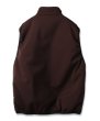 画像2: JieDa/Thinsulate REVERSIBLE PADDED VEST (BLACK/BROWN) (2)