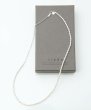 画像1: JieDa / THIN PEARL SWITCHING NECKLACE (925 SILVER) (1)