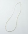 画像2: JieDa / THIN PEARL SWITCHING NECKLACE (925 SILVER) (2)