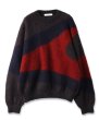 画像1: JieDa/MULTI COLOR KNIT(NAVY) (1)