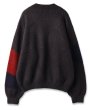 画像2: JieDa/MULTI COLOR KNIT(NAVY) (2)