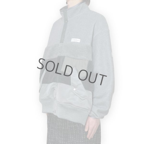 画像5: elephant TRIBAL fabrics / Chaos Boa Blouson (GRAY) (5)