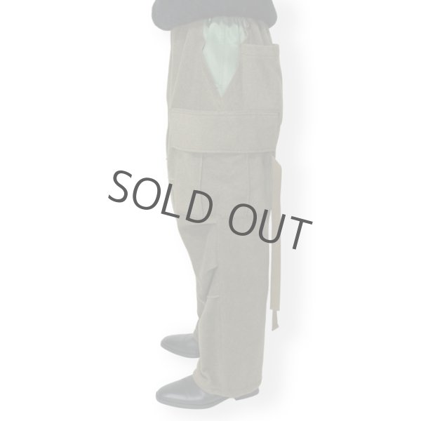 画像4: elephant TRIBAL fabrics / Cut Off Fleece M65 Pants (KAHKI) (4)