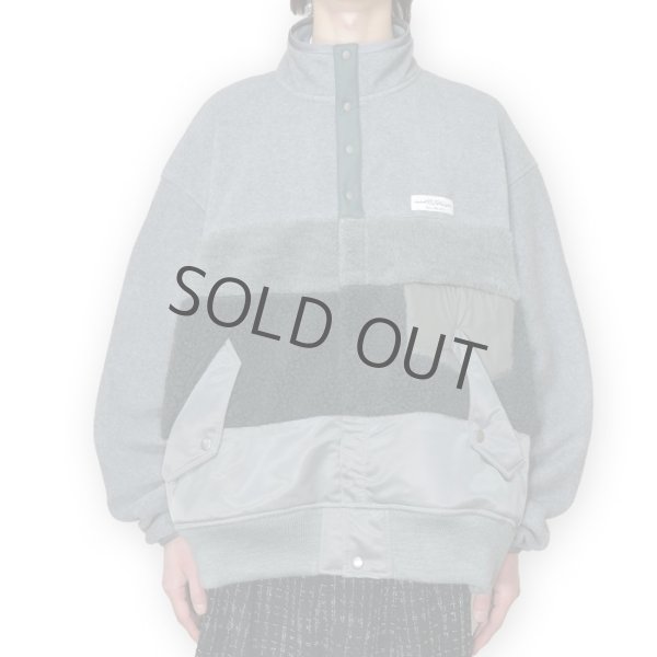 画像4: elephant TRIBAL fabrics / Chaos Boa Blouson (GRAY) (4)