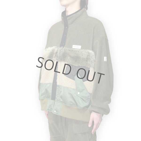 画像5: elephant TRIBAL fabrics / Chaos Boa Blouson (KAHKI) (5)