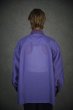 画像3: TAUPE / ORGANDY W POCKET SHIRTS (PURPLE) (3)