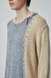 画像4: DISCOVERED / BRANKET STITCH WOOL SWEATER (BEIGE） (4)