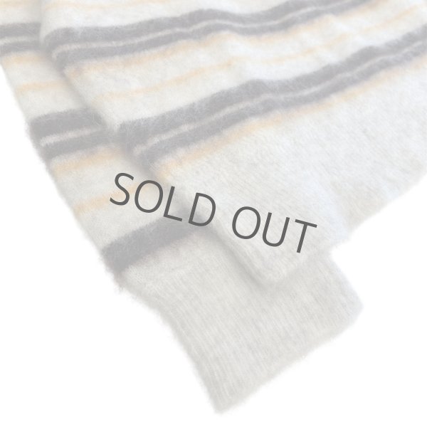 画像3: ANEI / CORE SWEATER S.D.B(OATMEAL STRIPE) (3)