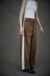 画像1: TAUPE/GEOMETRIC SIDE-LINE PANTS (BEIGE) (1)