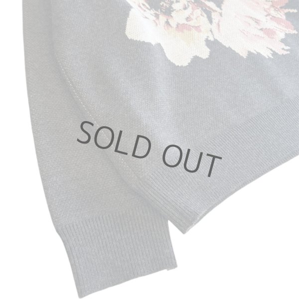 画像4: 71MICHAEL/THE CRAZY THUNDER FLOWER KNIT (GRAY) (4)