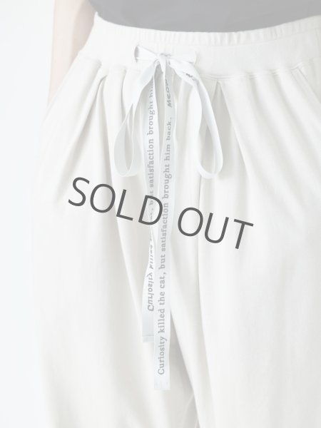 画像4: 71MICHAEL / JERSEY TACK PANTS (BEIGE) (4)