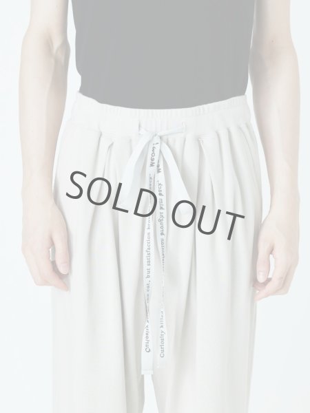 画像3: 71MICHAEL / JERSEY TACK PANTS (BEIGE) (3)