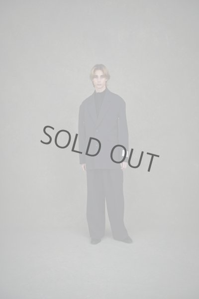画像4: TAUPE/REFLEX SLIT SLEEVE TAILORED JACKET(D.GRAY) (4)