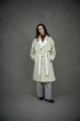 画像1: TAUPE/NEEDLE BELTED LONG COAT (IVORY) (1)