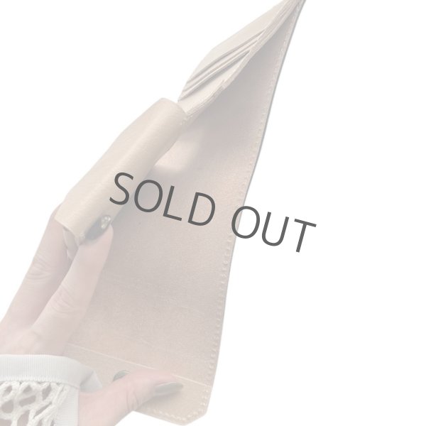 画像4: macromauro/ paint wallet P(2つ折り財布/BLACK) (4)