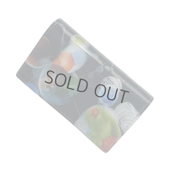 画像2: macromauro / paint case (カードケース / BLACK) (2)