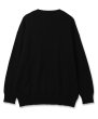 画像2: JieDa / HOLE CREW KNIT(BLACK) (2)