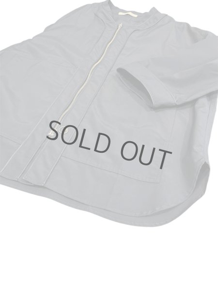 画像2: ANEI / CARP ZIP SHIRT(IRON GREY) (2)