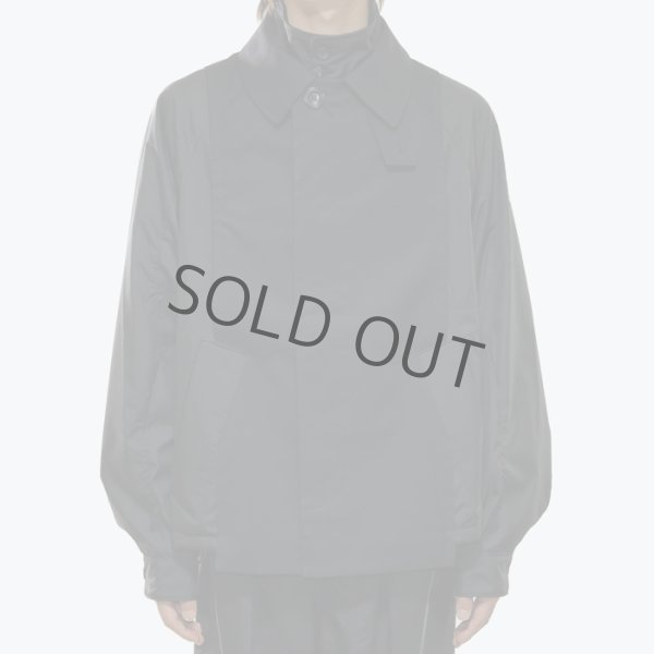 画像2: elephant TRIBAL fabrics / Stencil Collar G-9 Jacket (BLACK) (2)