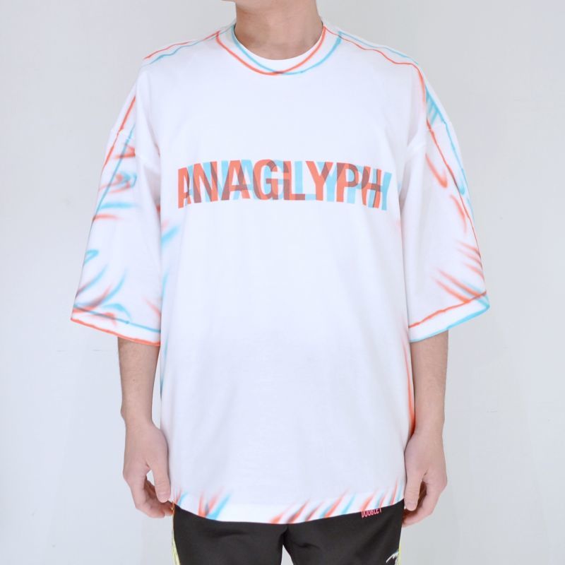 doublet ANAGLYPH HAND-PAINTED Tシャツ | hartwellspremium.com