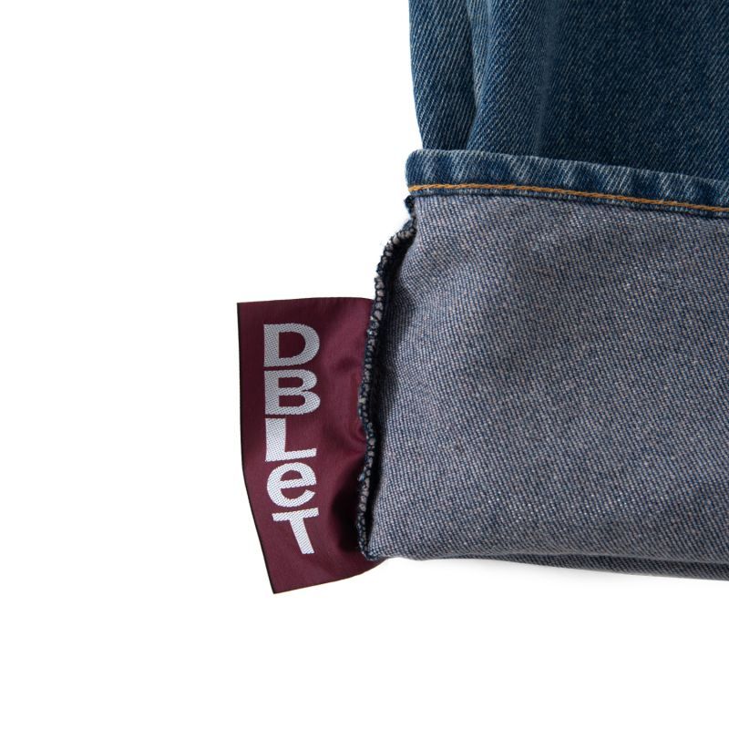 doublet / RECYCLE DENIM LOW-RISE DENIM PANTS (INDIGO) - Proof Of Power