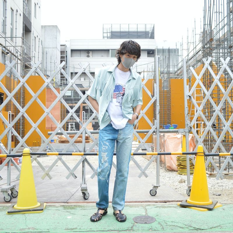 doublet22ss photo print pants28 - デニム/ジーンズ